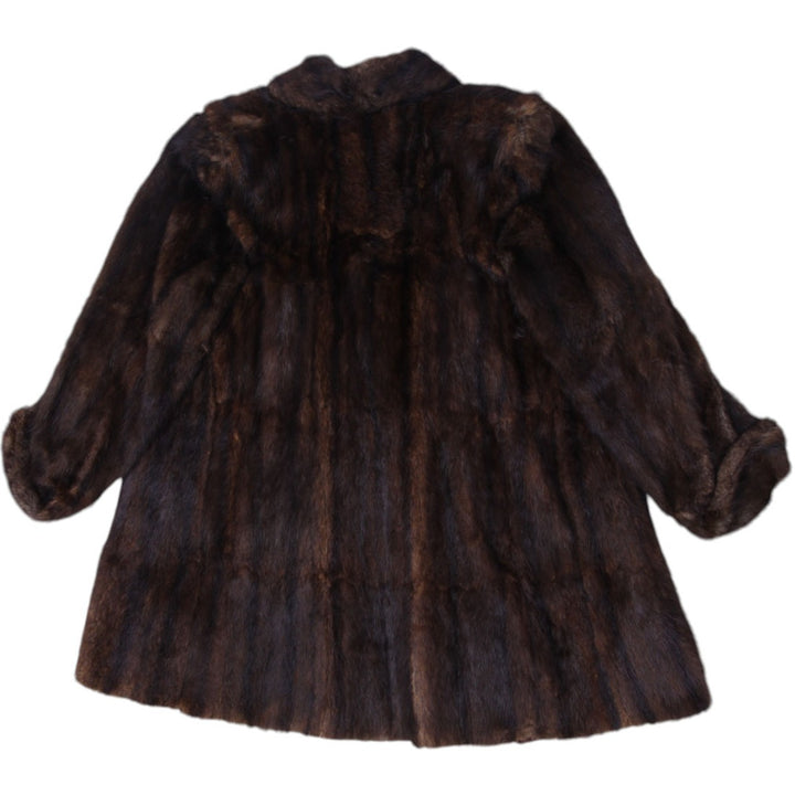 60's Muskrat Fur Coat
