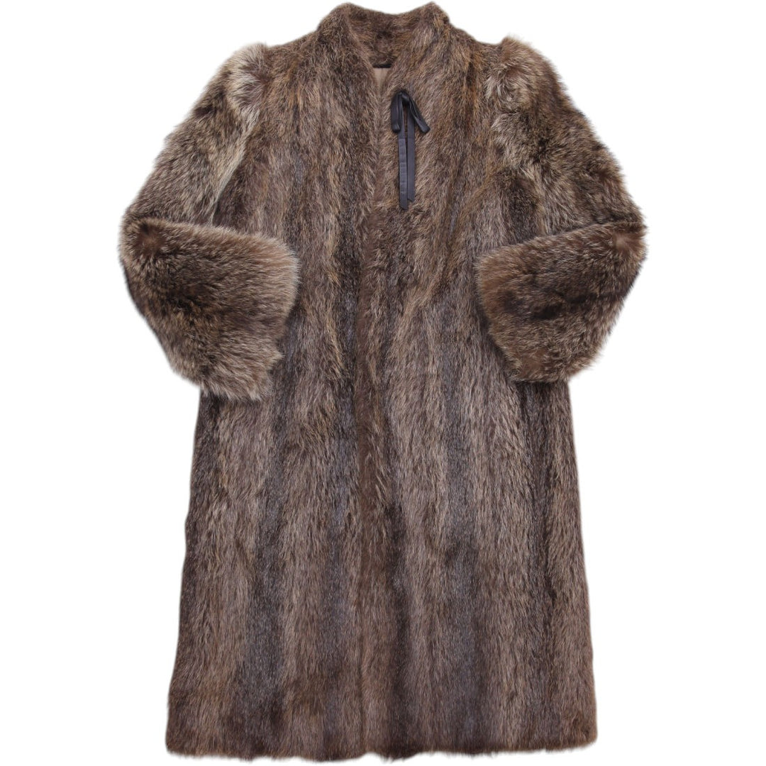 Antique Fur Museum Quality Lazare’s Furs Full-Length Coat | Authentic Canadian Heritage