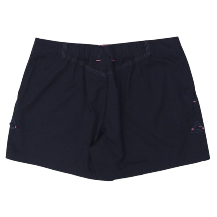 Ladies Embroidered Nike Logo Elastic Waist Shorts