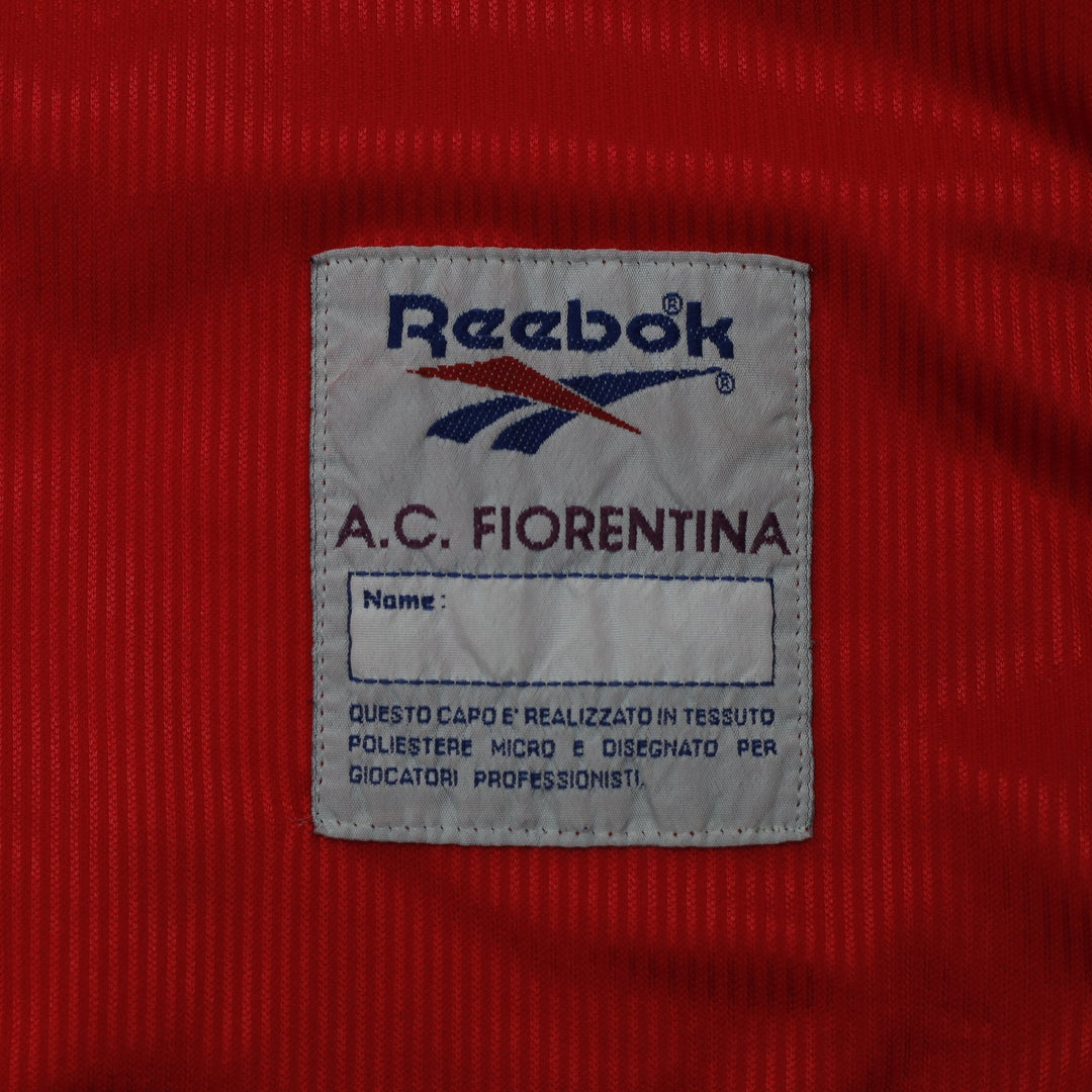 Vintage Reebok 1995-97 A.C. Fiorentina Terza Maglia Soccer Jersey M | Migration_Jerseys - Detail View | Fashion Rerun