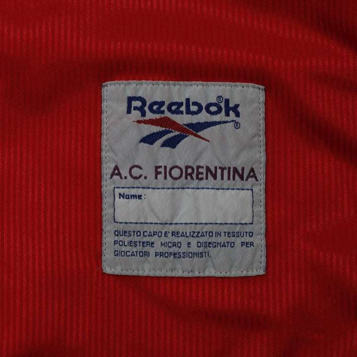 Vintage Reebok 1995-97 A.C. Fiorentina Terza Maglia Soccer Jersey M | Migration_Jerseys - Detail View | Fashion Rerun