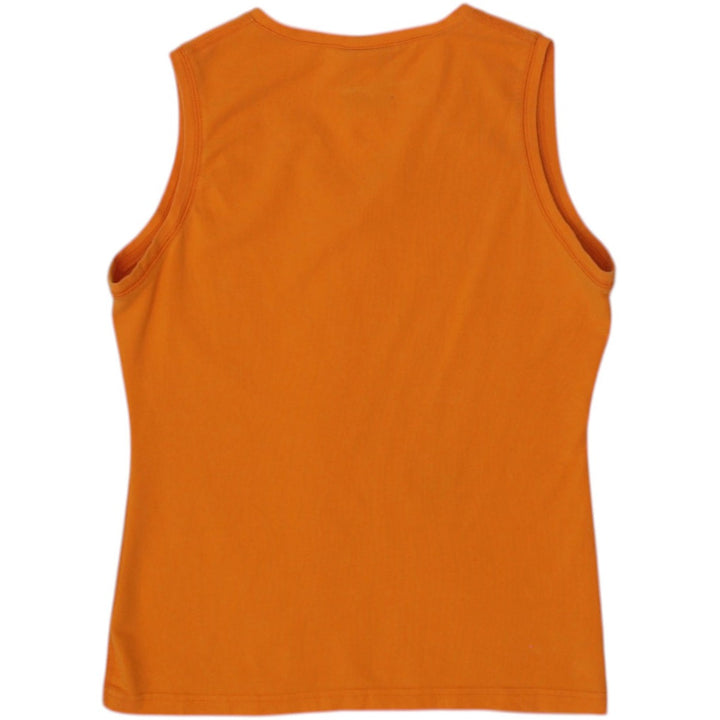 Ladies Nike Sleeveless Athletic Sports Orange Tank Top Size M | Migration_T-Shirts - Side View | Fashion Rerun
