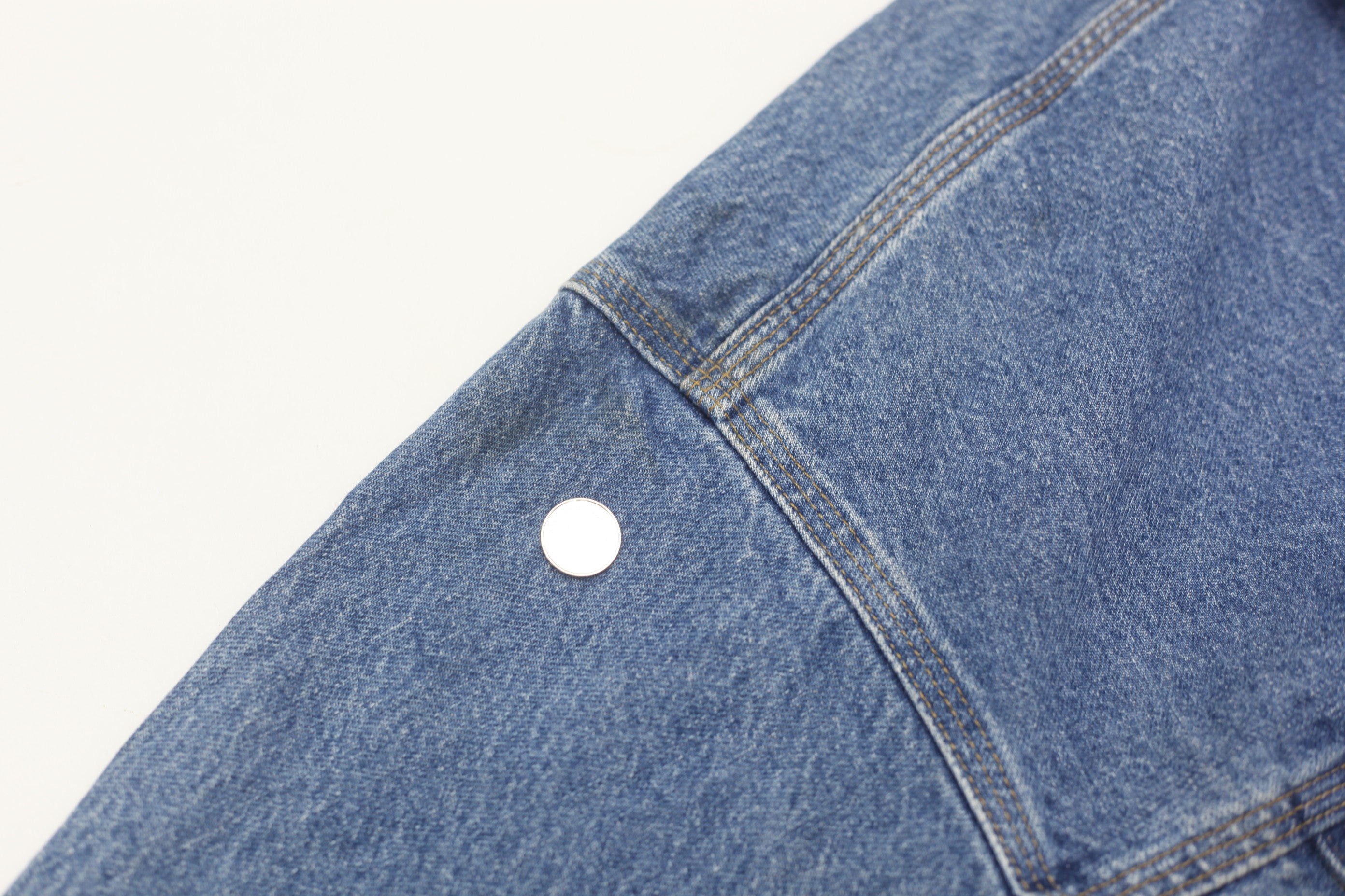 Shop Vintage Carhartt J12 DST Denim Trucker Jacket Made In USA