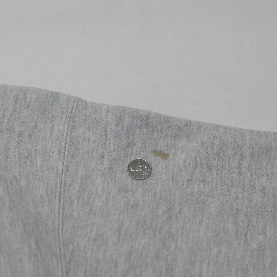 Vintage Champion Reverse Weave Sweatshirt , XL Gray With Green Embroidery Made in USA - Fashion Rerun Vintage Migration_Sweaters