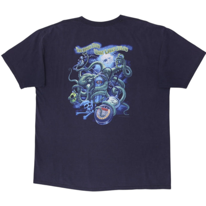 Vintage 2004 Anvil Amphibious Outfitters Scuba T-Shirt Size 2X