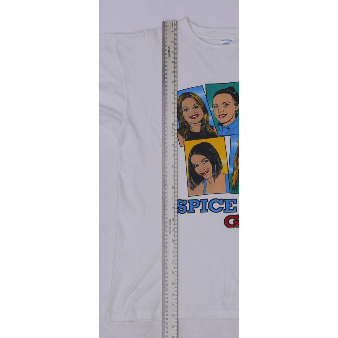 Vintage Spice Girls Girl Group T-Shirt Single Stitch White | Migration_T-Shirts - View 8 | Fashion Rerun
