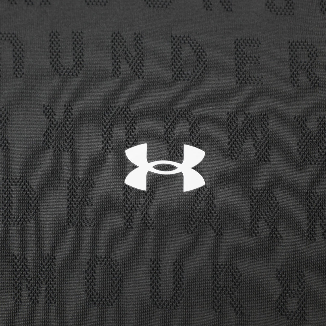 Mens Under Armour T-Shirt Black Logo Graphic Short Sleeve Sportswear Size S