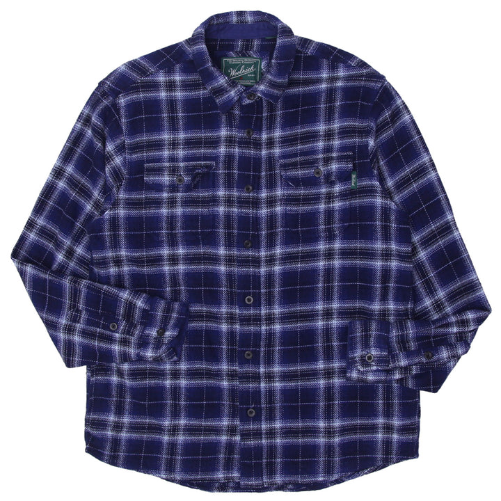 Mens Woolrich Woolen Mills Flannel Shirt