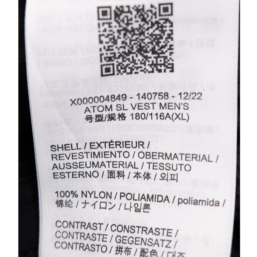 Mens ARC'TERYX ATOM LT Vest Black CA#34438