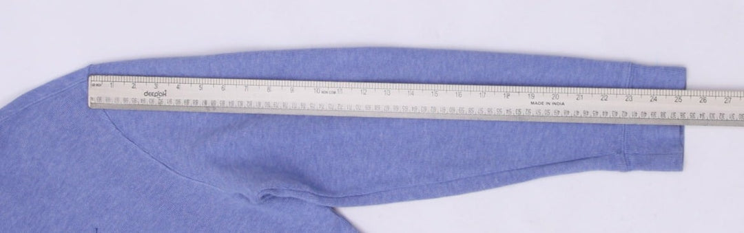 Mens Polo Ralph Lauren Sweater Blue Quarter Zip Casual Knitwear L | Migration_Sweaters RL Collection - View 7 | Fashion Rerun