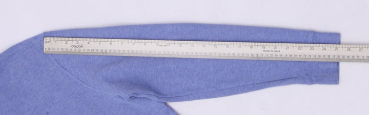 Mens Polo Ralph Lauren Sweater Blue Quarter Zip Casual Knitwear L | Migration_Sweaters RL Collection - View 7 | Fashion Rerun