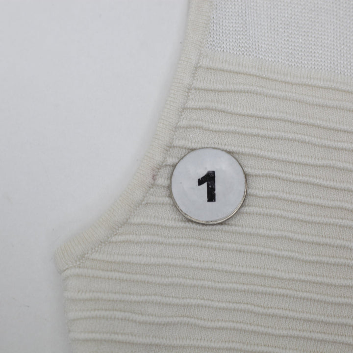 Y2K Ladies Bebe Silk Blend Ribbed Knit Tank Top Size S