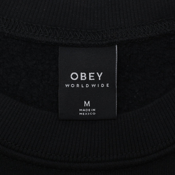Obey Worldwide Pullover Sweatshirt Size M | Migration_Sweatshirts SW COLLECTION - Back View | Fashion Rerun