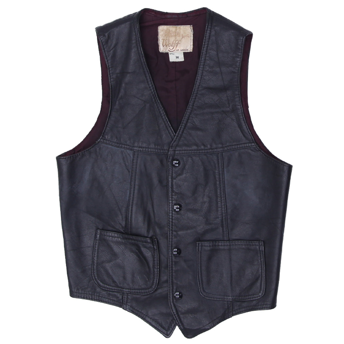 専用GOA ARCHIVE REAL LEATHER VINTAGE VEST Shop Antique Vintage Ladies Wolff Of Canada Leather Vest | Fashion