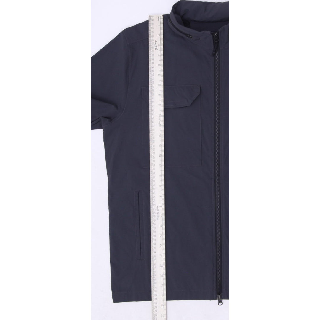 Mens The North Face Jacket Gray Full Zip Outdoor Lightweight L