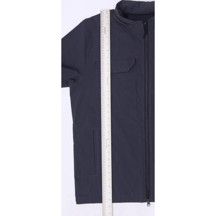 Mens The North Face Jacket Gray Full Zip Outdoor Lightweight L