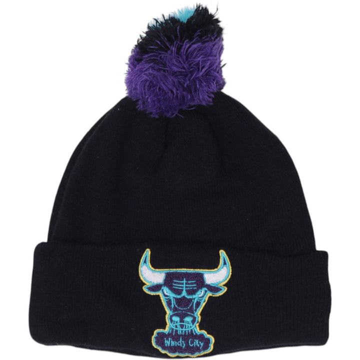 Mens Hardrock New Era All Rib Knit Pom Beanie