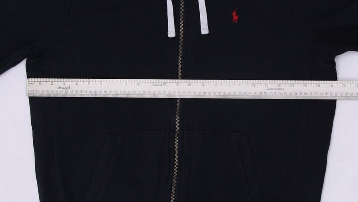 Mens Polo Ralph Lauren Hoodie Black Full Zip Drawstring XL | Migration_Hoodies - View 7 | Fashion Rerun
