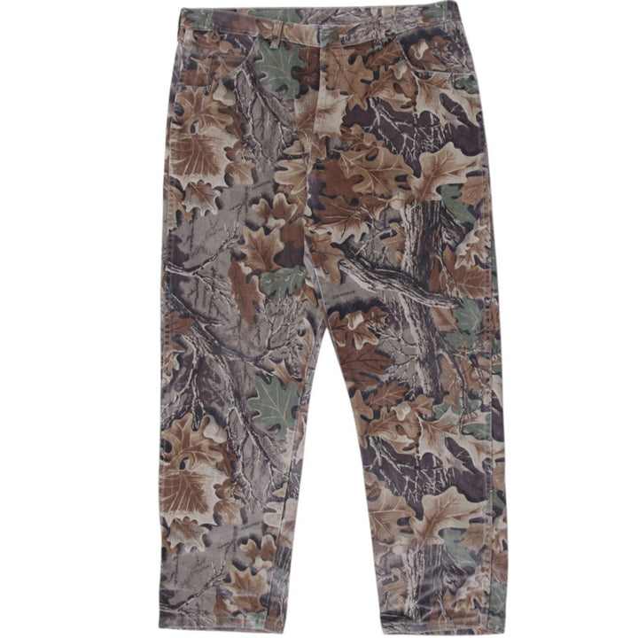 Vintage Mens Wrangler Cargo Pants Camouflage Pattern Outdoors Workwear | Migration_Pants UAENAT20 WW Collecti | Fashion Rerun
