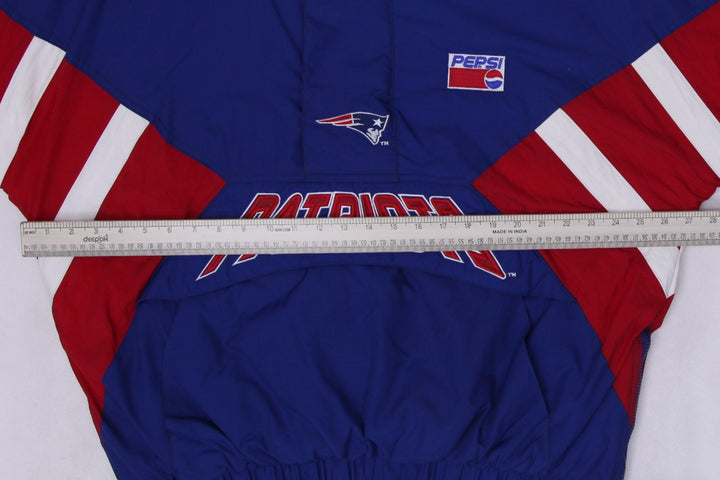 Vintage Mens 90s Starter NFL ProLine New England Patriots Pepsi Pullover Puffer