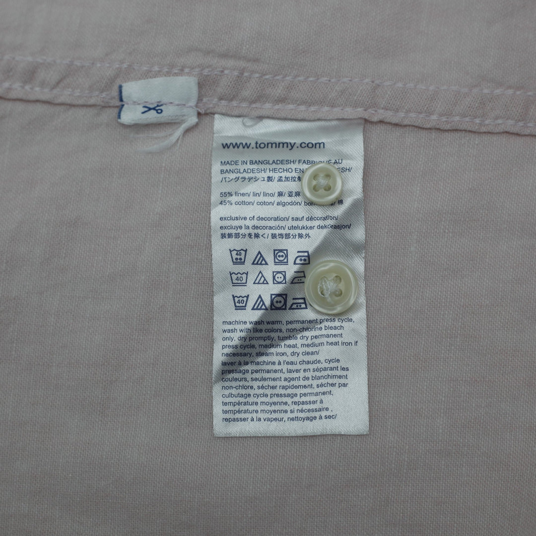 Tommy Hilfiger Linen Blend Shirt | Migration_Shirts MJ DROP - Detail View | Fashion Rerun
