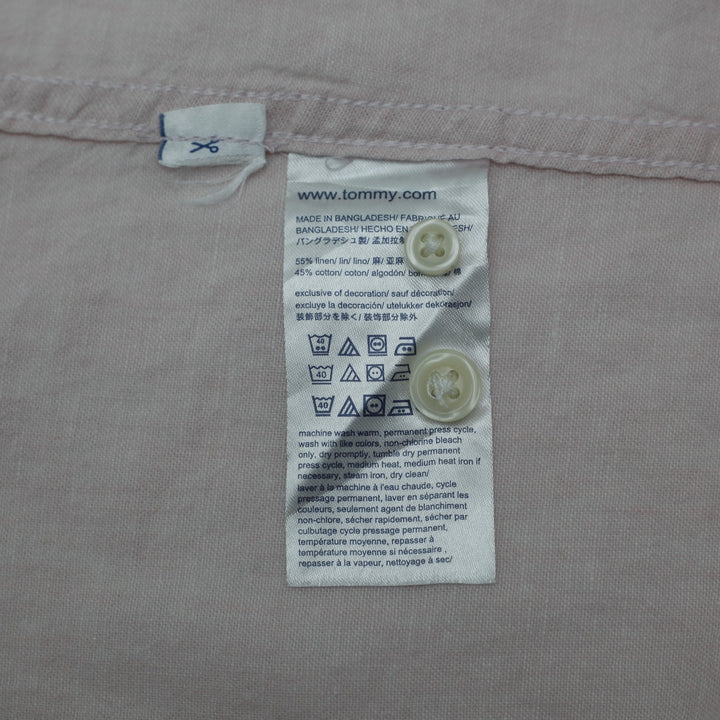 Tommy Hilfiger Linen Blend Shirt | Migration_Shirts MJ DROP - Detail View | Fashion Rerun