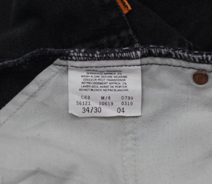 Vintage Levi Strauss Orange Tab Jeans Black - Fashion Rerun Vintage Migration_Pants