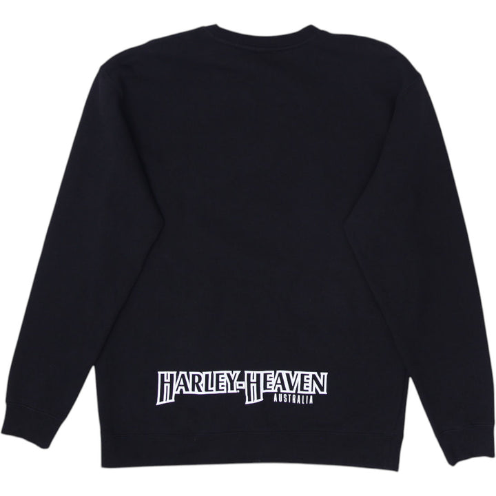 Mens Harley Davidson Logo Graphic Sweatshirt Size L