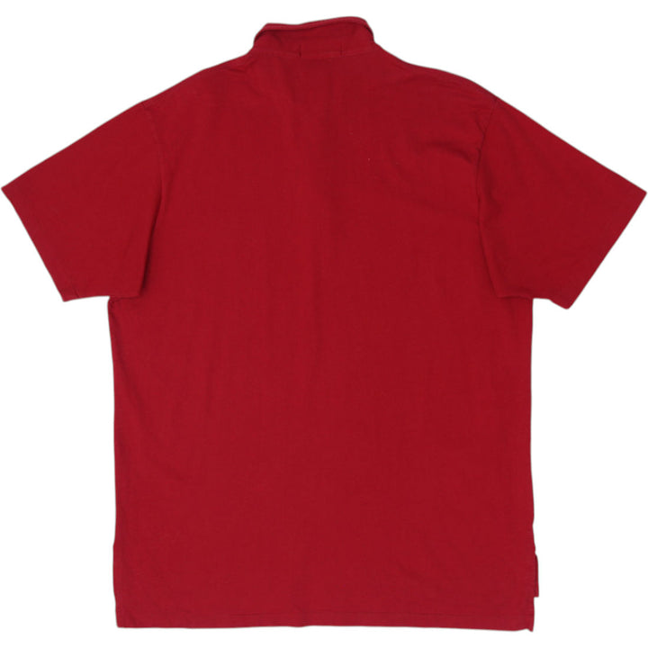 Mens Polo Ralph Lauren Red Polo Pocket T-Shirt Cotton Embroidered Classic