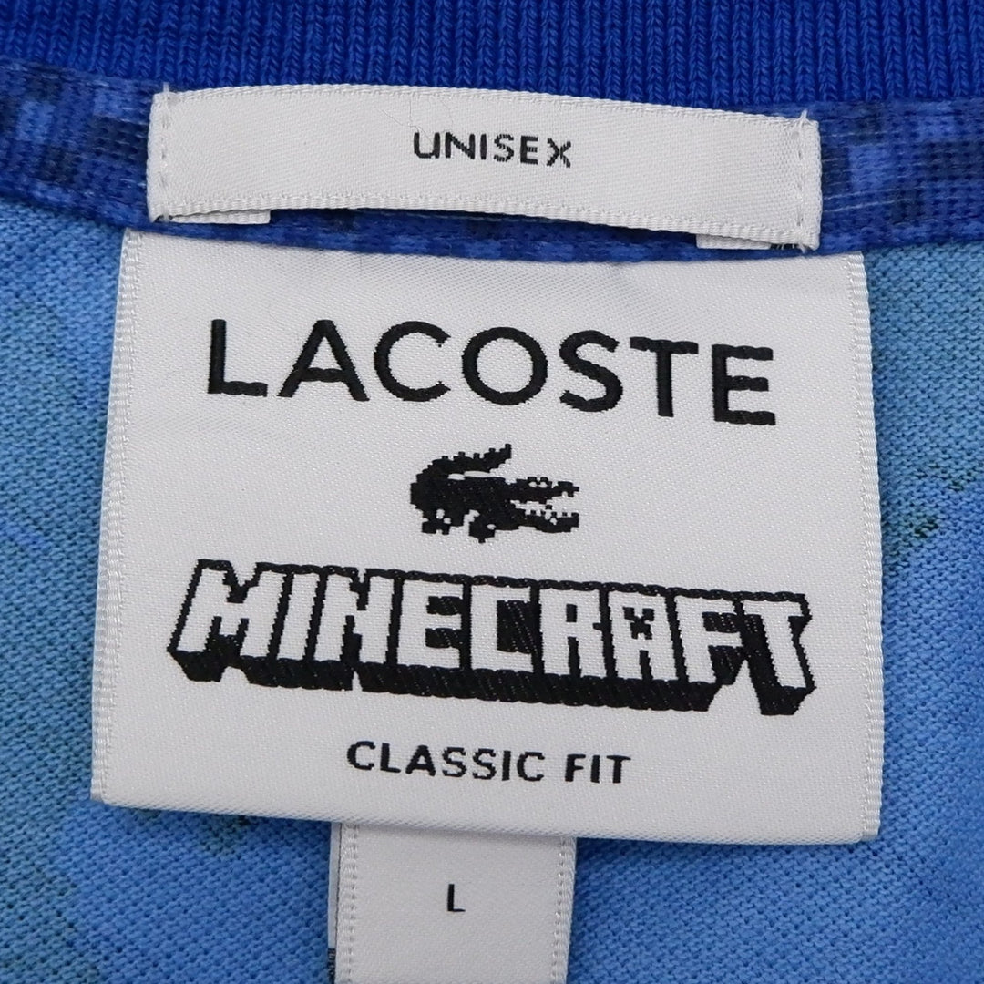 Mens Lacoste Minecraft Classic Fit Unisex Polo -Shirt