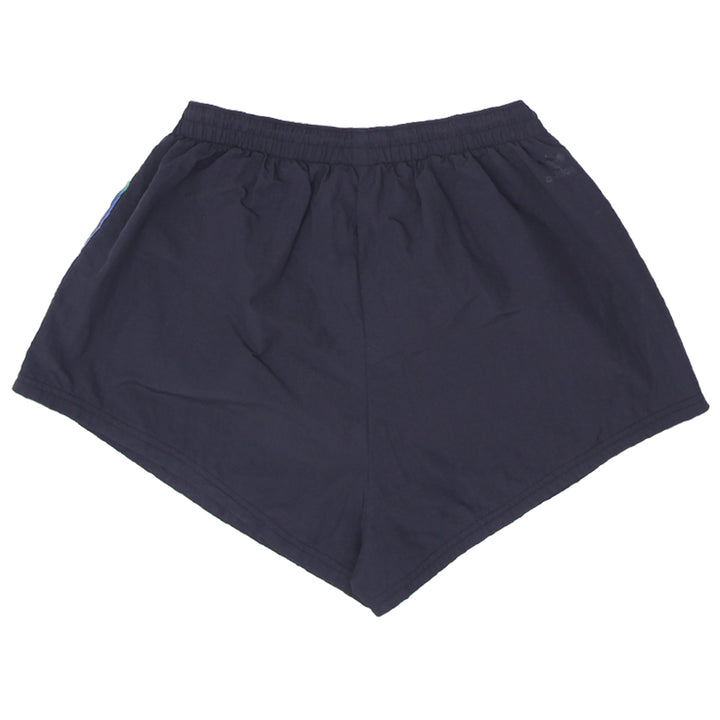 Ladies Adidas Multi Color Stripe Nylon Shorts Black - Fashion Rerun Vintage Migration_Shorts