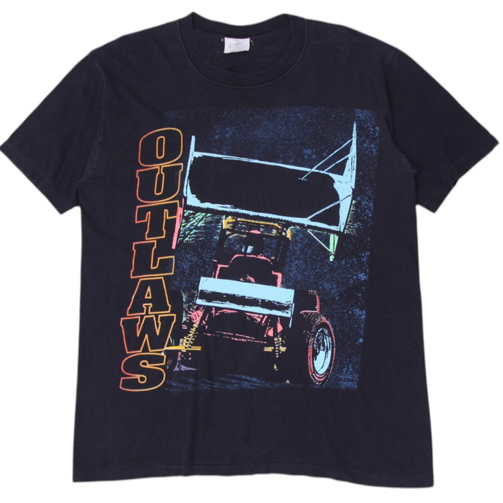 Vintage 90s Outlaw Arizona Sport Shirts T-shirt The Club All Star Made in USA XL | Migration_T-Shirts | Fashion Rerun