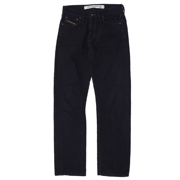 Y2K Mens Diesel Industry Black Jeans