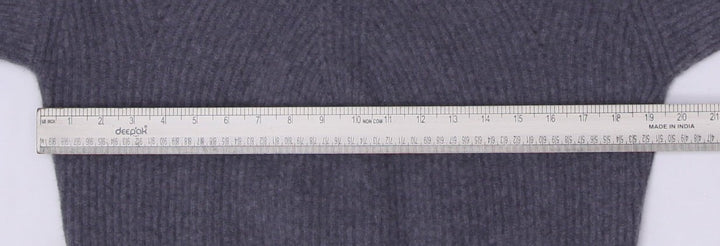 Ladies Tahari Gray Cashmere Ribbed Knit Long Sleeve Sweater Size S | Migration_Knitwear & Sweaters - Alternat | Fashion Rerun