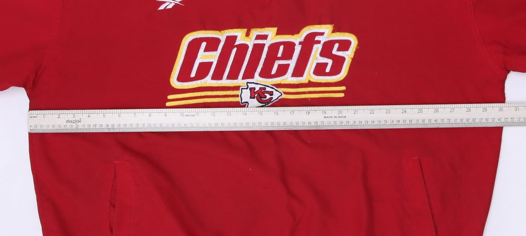 Vintage Reebok Kansas City Chiefs Sideline Quarter Zip Jacket XXL | Migration_Jackets - View 12 | Fashion Rerun