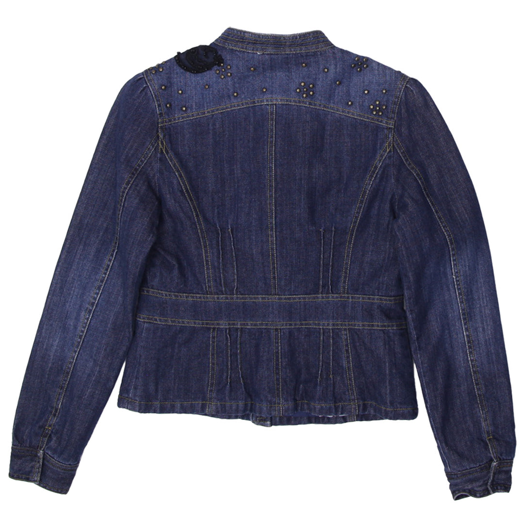 Y2K Ladies DKNY Full Button Denim Jacket