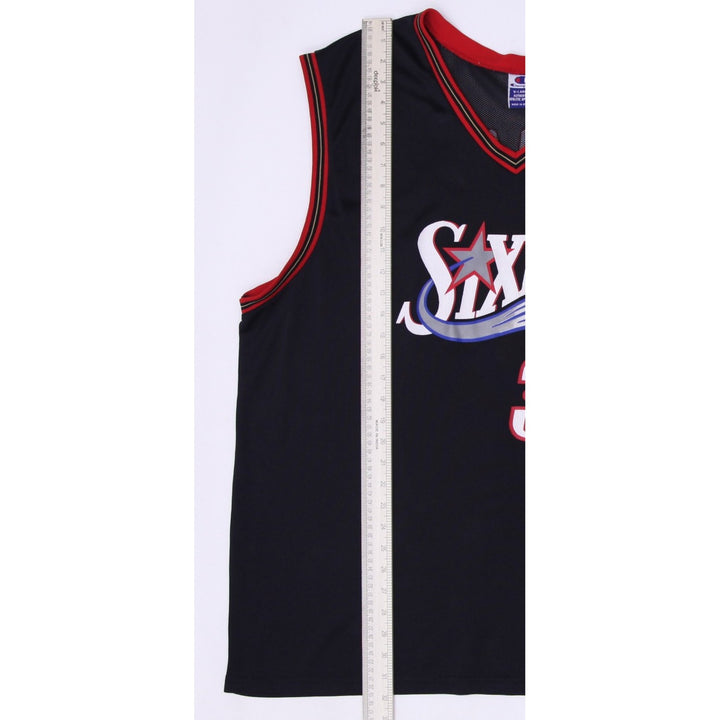 Vintage Champion Allen Iverson #3 Sixers NBA Basketball Jersey