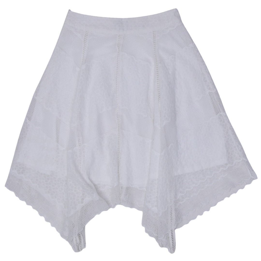 Y2K Ladies Annabella White Hanky Skirt
