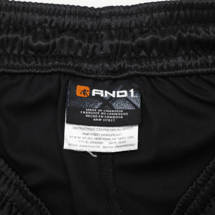 Mens AND1 Athletic Basketball Shorts Size S