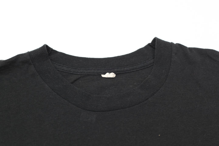 1989 Vintage Rolling Stones Steel Wheels Tour T-Shirt S.Stitch Black M