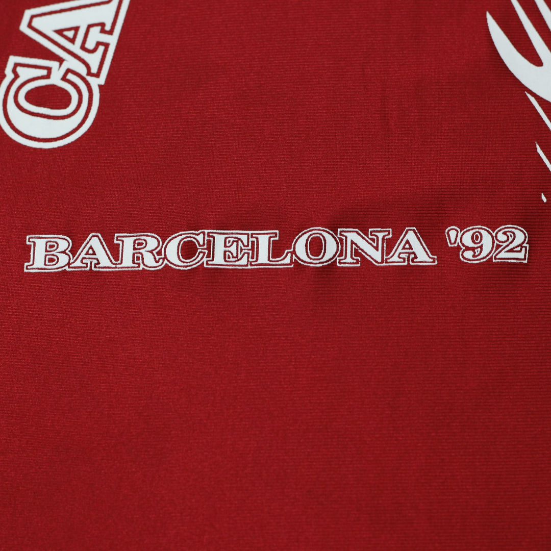 Vintage 1992 Harv-Al Canada Barcelona Soccer Jersey Size XXL