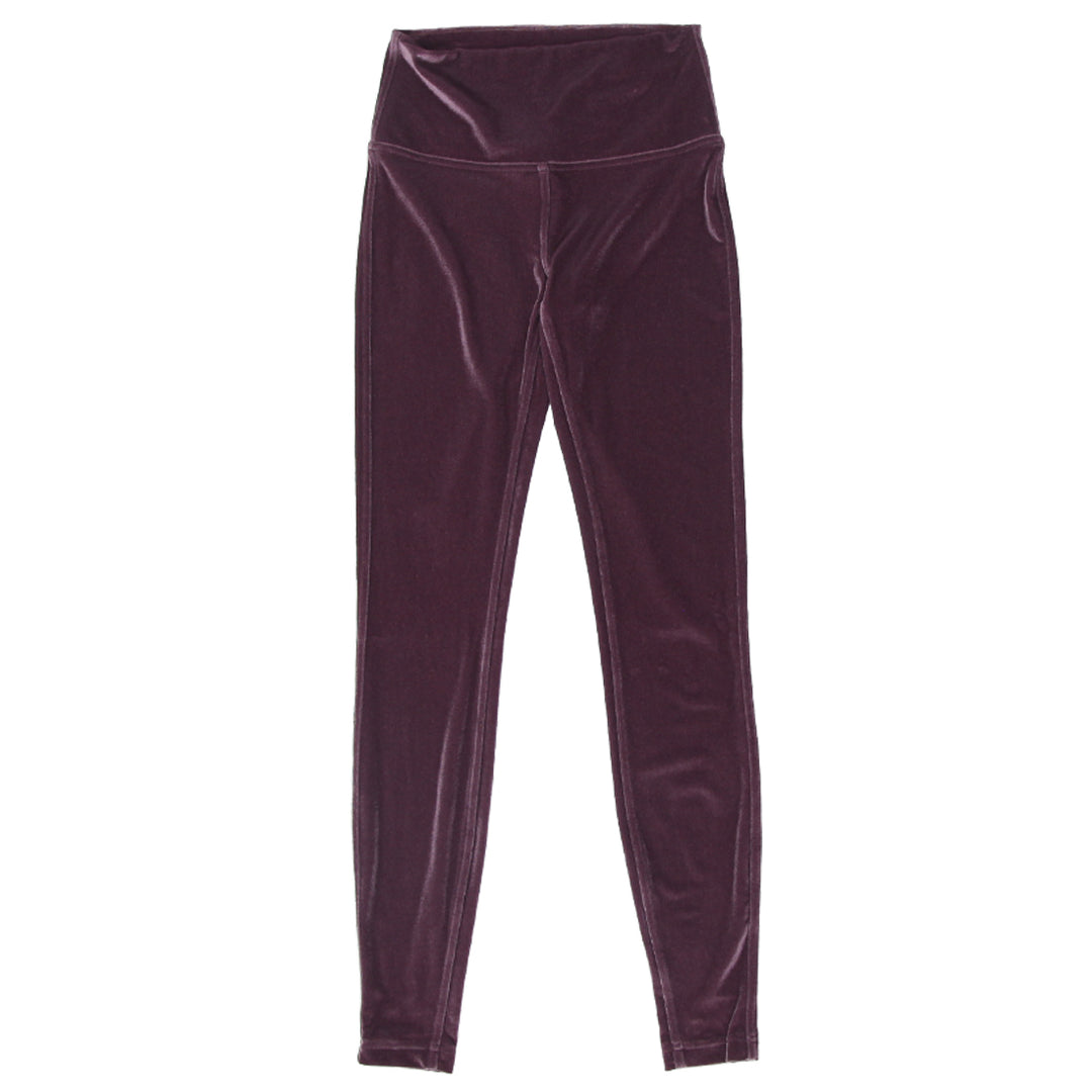 Ladies Lululemon Velvet Leggings - Fashion Rerun Vintage Migration_Pants