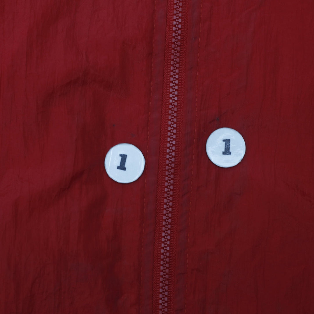 Vintage Youth Boys Jumpball Club Chicago Bulls Windbreaker Zipper Jacket L (14/16) | Migration_Jackets - View | Fashion Rerun