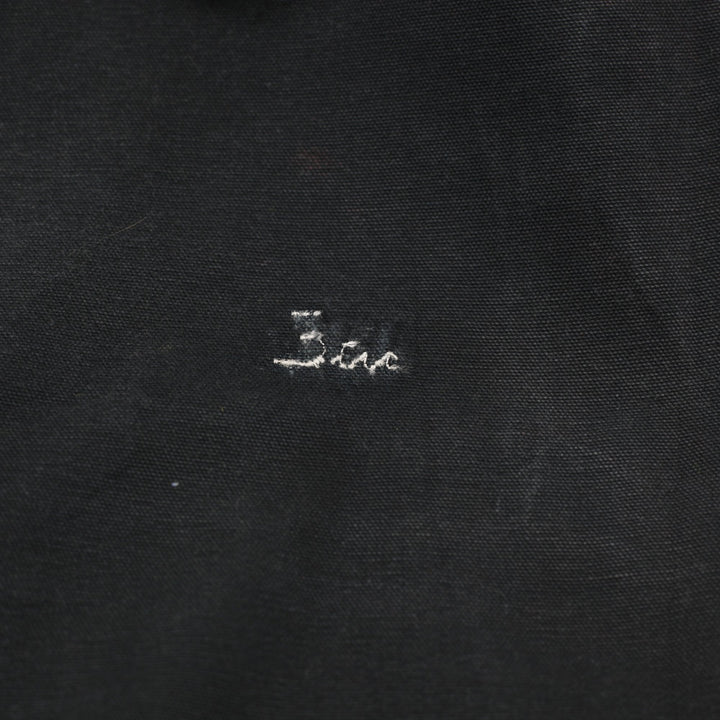 Mens Carhartt J131-BLK Black Hooded Workwear Jacket Size XL