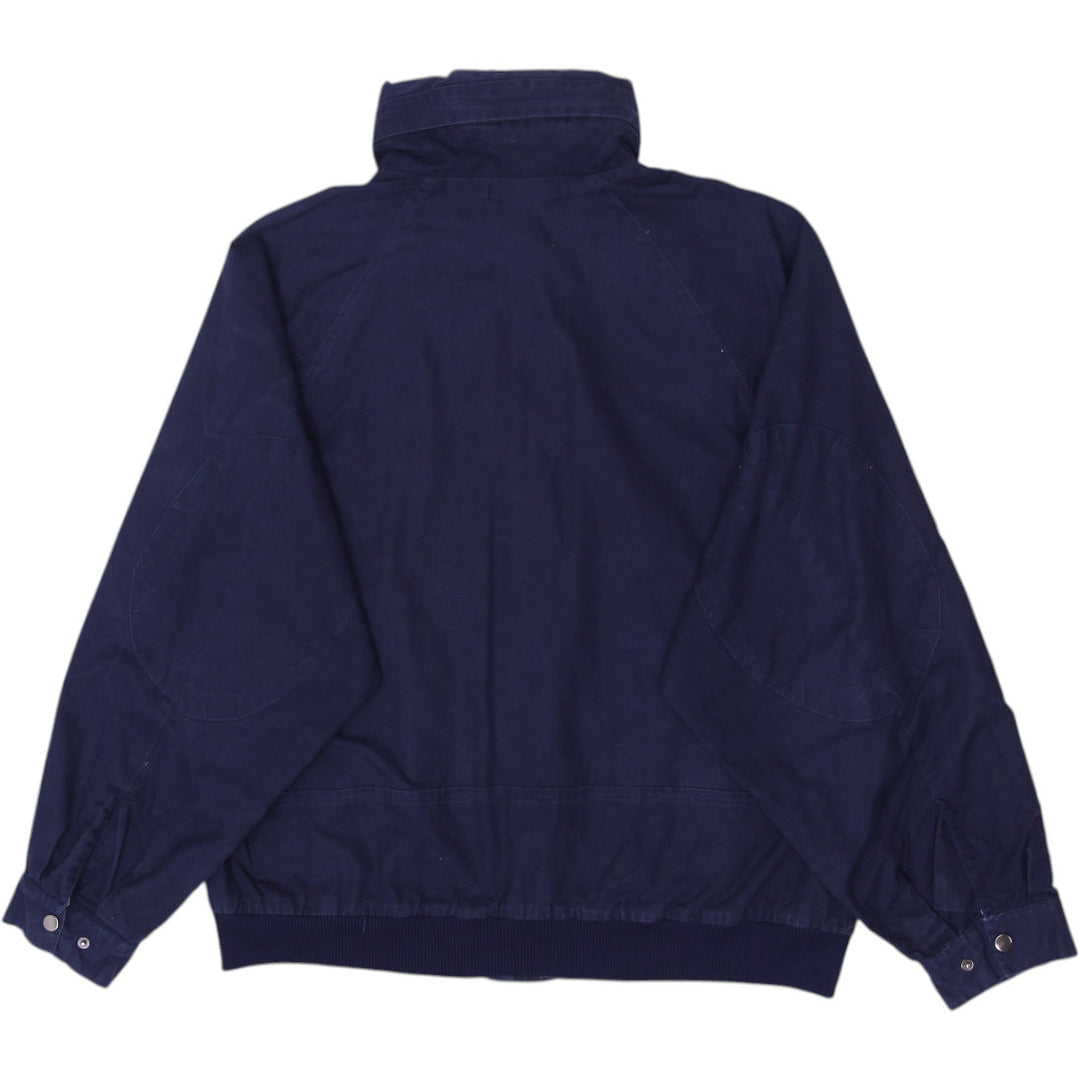 Vintage Mens Polo Ralph Lauren Embroidered Crest Jacket Made in USA Size L | Migration_Jackets - Side View | Fashion Rerun