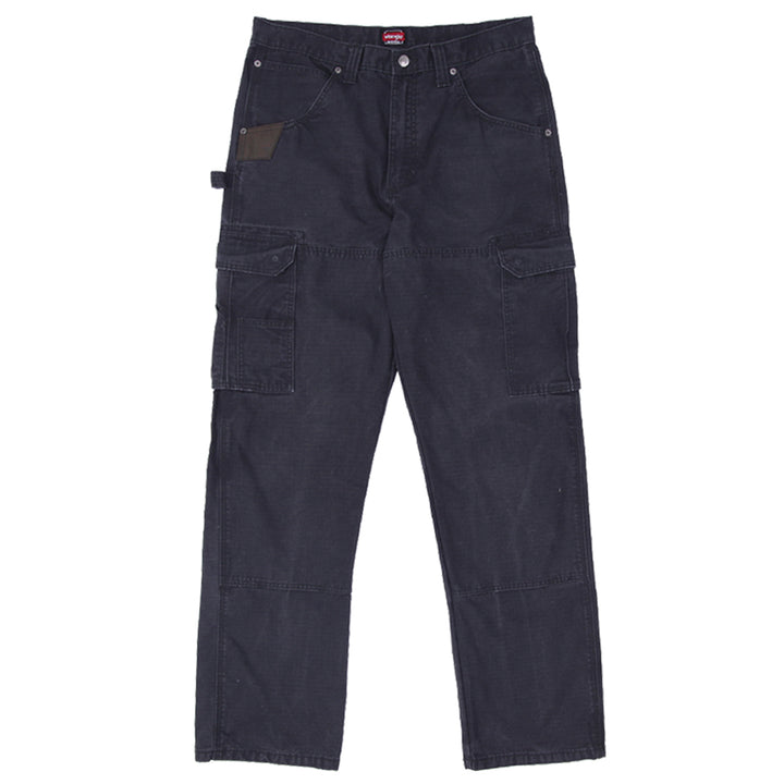 Mens Wrangler Ripstop Cargo Workwear Pants - Fashion Rerun Vintage Migration_Pants