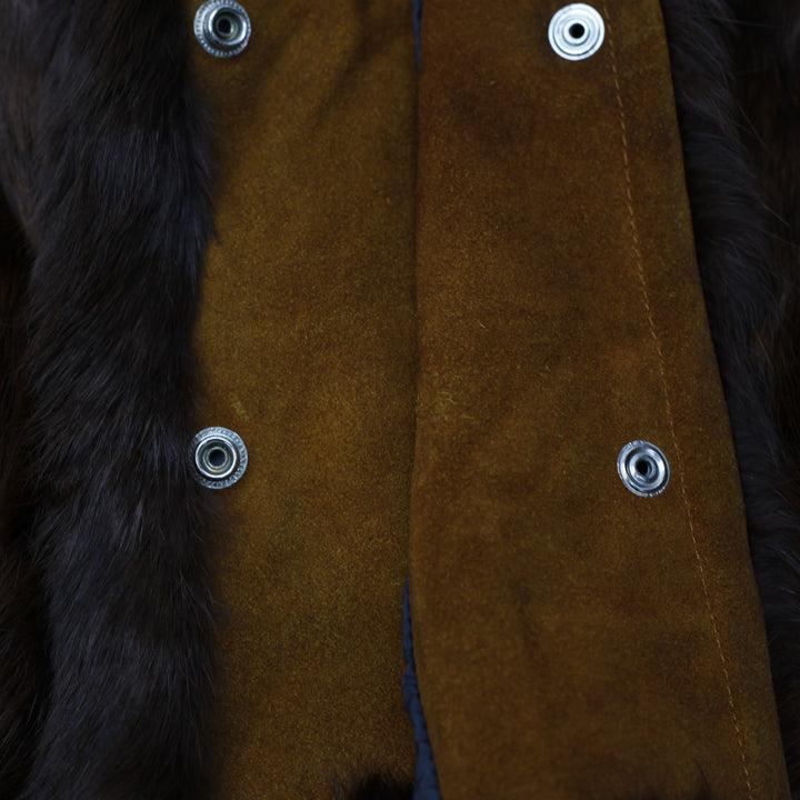 60's Vintage Korean Souvenir Fur | Muskrat Fur | Migration_Fur Antiques - Alternate View | Fashion Rerun