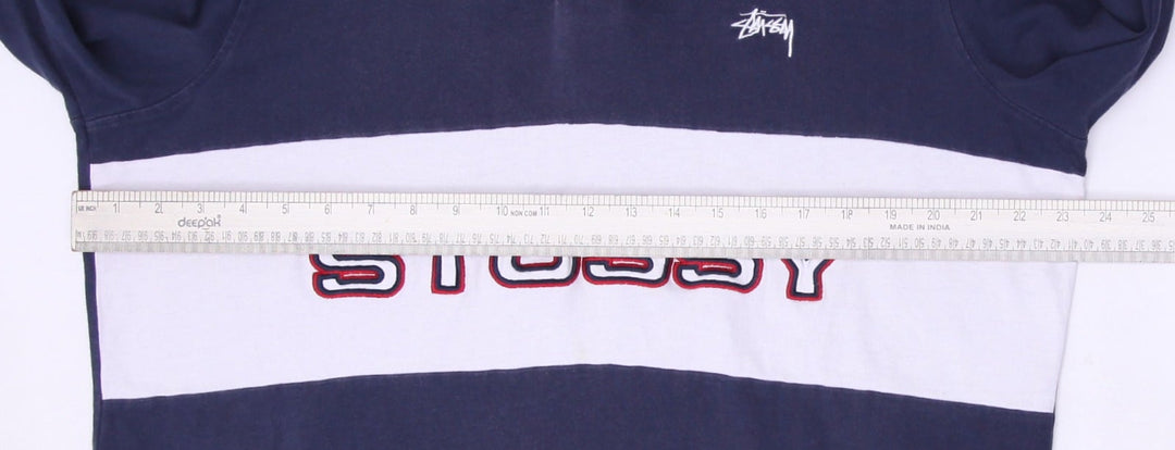Stussy Logo Patch Rugby Athletic Shirt Size XL | Migration_Shirts SW COLLECTION - View 8 | Fashion Rerun