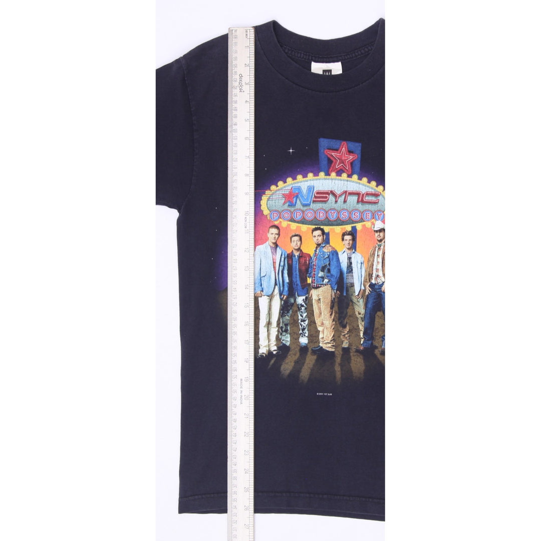 Vintage 2001 NSYNC PopOdyssey Tour T-Shirt Size S