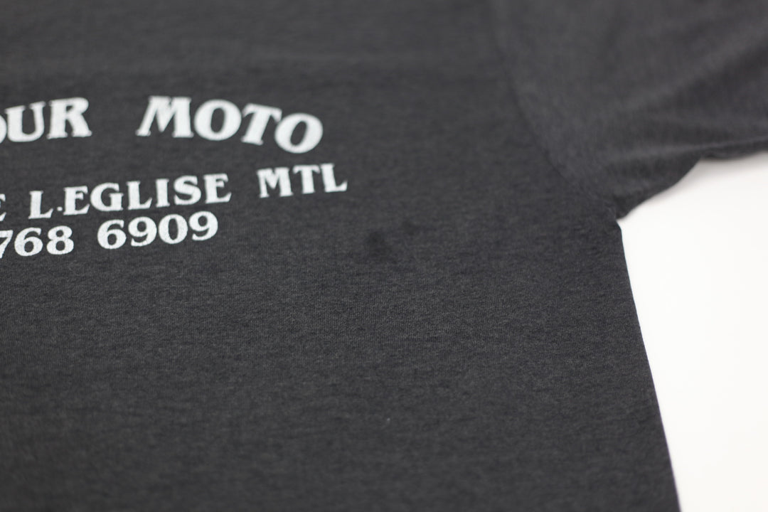 1990 Vintage 3D Emblem Harley Davidson Arbour Moto T-Shirt S.Stitch Made In USA L